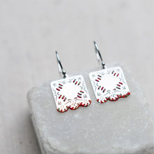 Load image into Gallery viewer, Shredded Paper Earrings