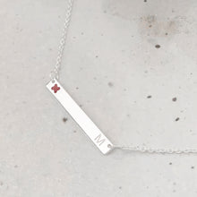 Cargar imagen en el visor de la galería, Collar Barra personalizada