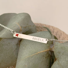 Cargar imagen en el visor de la galería, Collar Barra personalizada