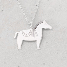 Cargar imagen en el visor de la galería, Collar Caballo Gordo Azabache