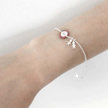 Cargar imagen en el visor de la galería, Pulsera Círculo grabado y niños