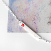 Cargar imagen en el visor de la galería, Pulsera Barra personalizada