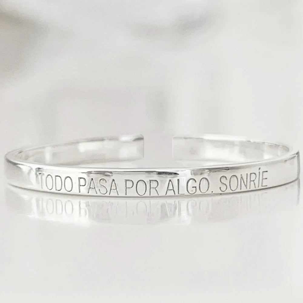 Anillo con frase